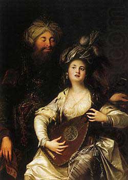 Roxelane und der Sultan, Anton Hickel